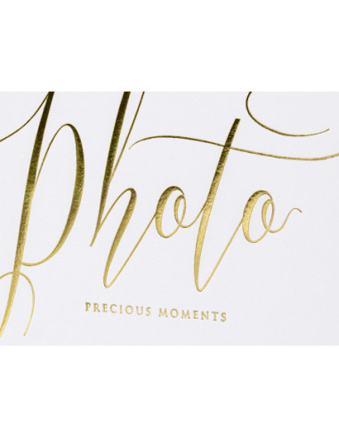 Album na zdjęcia Precious moments, 20x24,5cm, biały, 22 kartki