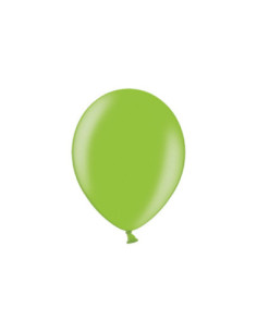 Balony 30cm, Metallic Lime Green (1 op. / 100 szt.)