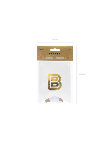 Baner Baby Girl, mix, 15 x 175 cm
