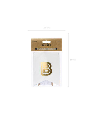Baner Baby Boy, mix, 15 x 160 cm