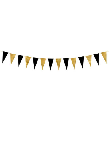 Girlanda flagietki, mix, 2,15 m