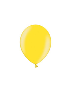 Balony 30cm, Metallic Citrus Yellow (1 op. / 100 szt.)