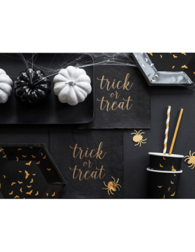 Talerzyki Trick or Treat, 20cm (1 op. / 6 szt.)