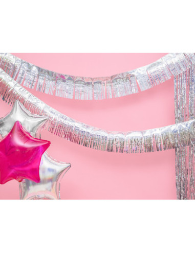 Opalizujący balon foliowy Gwiazdka, 48cm
