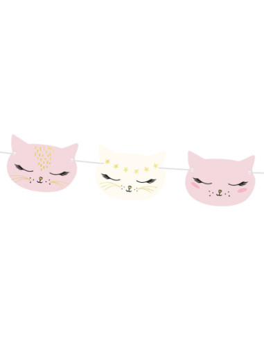 Girlanda Kotek, mix, 1,4m