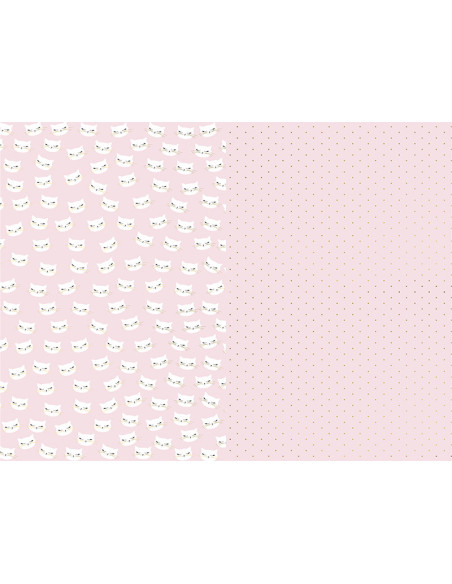 Papier do pakowania Kotek, mix, 70x200cm (1 op. / 2 szt.)