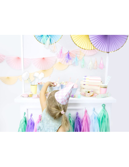 Girlanda frędzle, mix, 1,2m