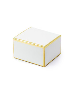 Pudełeczka, biały, 6x3,5x5,5cm (1 op. / 10 szt.)