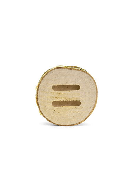 Drewniana podstawka na obrączki, 6cm