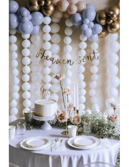 Baner Heaven Sent, złoty, 14,5x85cm