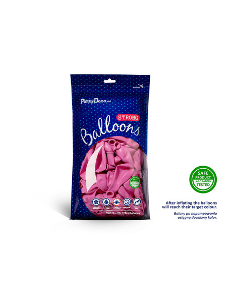 Balony Strong 27cm, Pastel Fuchsia (1 op. / 100 szt.)