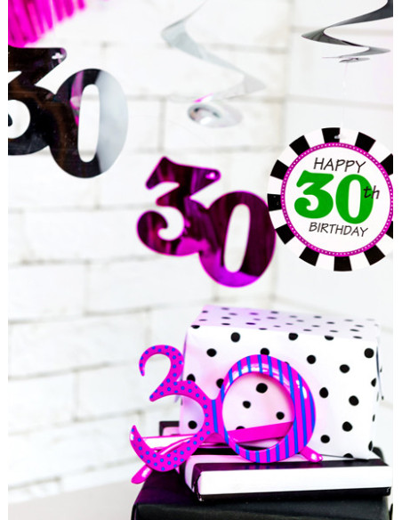 Okulary 30, fuksja