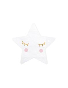 Serwetki Little Star - Gwiazda, 16x16cm (1 op. / 20 szt.)