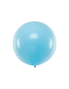 Balon okrągły 1m, Pastel Light Blue