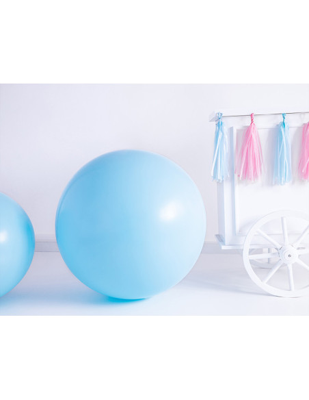 Balon okrągły 1m, Pastel Light Blue