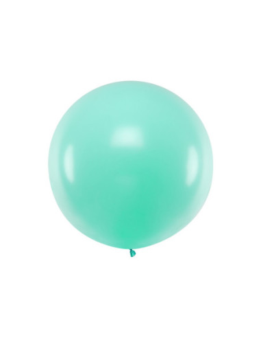 Balon okrągły 1m, Pastel Light Mint