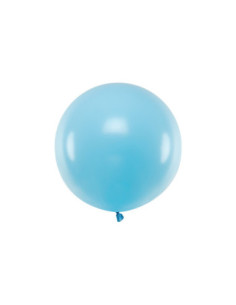Balon okrągły 60cm, Pastel Light Blue