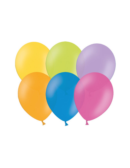 Balony 30cm, Pastel Mix (1 op. / 100 szt.)