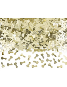 Konfetti Penisy, złoty, 30g