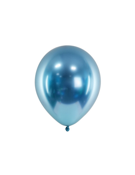 Balony Glossy 30cm, niebieski (1 op. / 50 szt.)