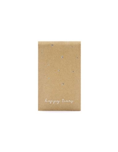 Chusteczki higieniczne Happy tears, srebrny, 7,5x12cm (1 op. / 10 szt.)