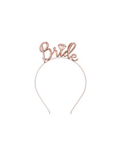 Opaska Bride, różowe złoto