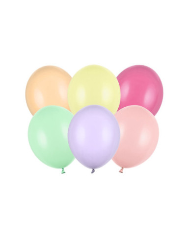Balony Strong 27cm, Pastel Mix (1 op. / 100 szt.)