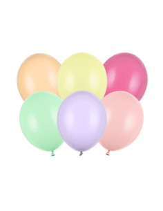 Balony Strong 30cm, Pastel Mix (1 op. / 50 szt.)