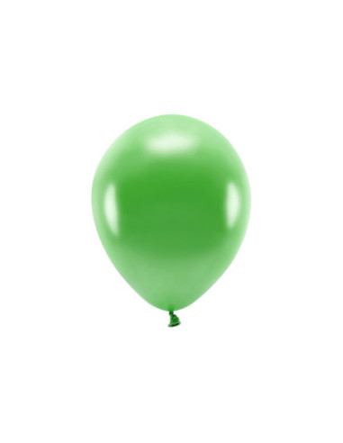 Balony Eco 26cm metalizowane, zielona trawa (1 op. / 100 szt.)