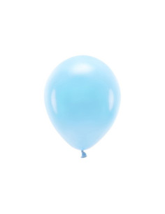 Balony Eco 26cm pastelowe, błękit (1 op. / 100 szt.)