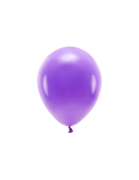 Balony Eco 26cm pastelowe, fiolet (1 op. / 100 szt.)