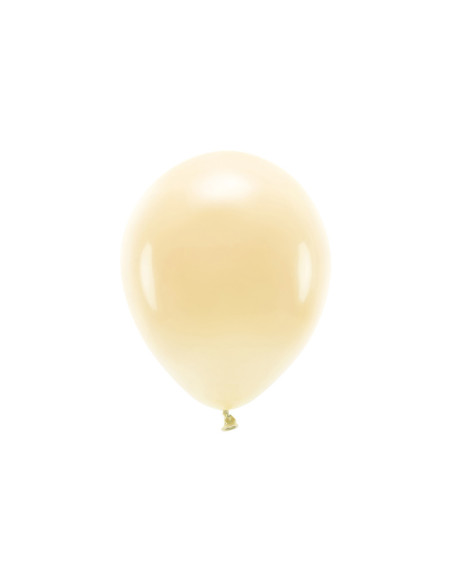 Balony Eco 26cm pastelowe, jasna brzoskwinia (1 op. / 100 szt.)