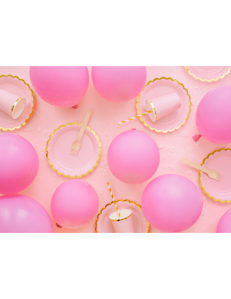 Balony Eco 26cm pastelowe, różowy (1 op. / 100 szt.)