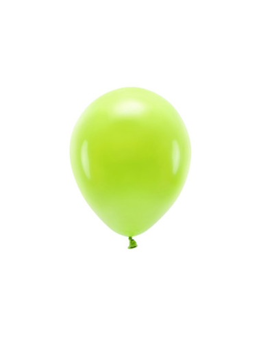 Balony Eco 26cm pastelowe, zielone jabłuszko (1 op. / 100 szt.)