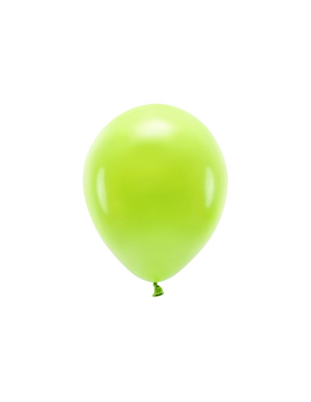 Balony Eco 26cm pastelowe, zielone jabłuszko (1 op. / 100 szt.)