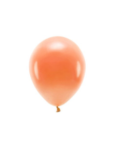 Balony Eco 30cm pastelowe, pomarańczowy (1 op. / 100 szt.)