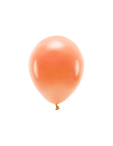 Balony Eco 30cm pastelowe, pomarańczowy (1 op. / 100 szt.)