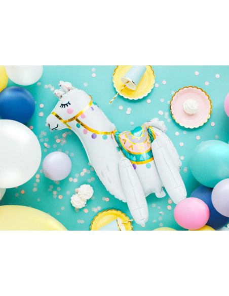 Balony Eco 30cm pastelowe, biały (1 op. / 100 szt.)