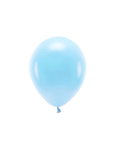 Balony Eco 30cm pastelowe, błękit (1 op. / 100 szt.)