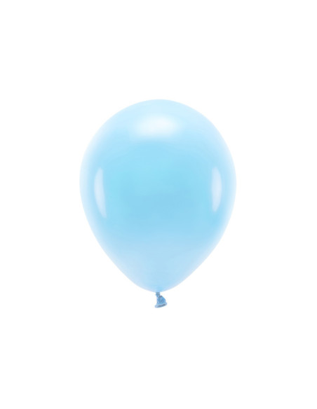 Balony Eco 30cm pastelowe, błękit (1 op. / 100 szt.)