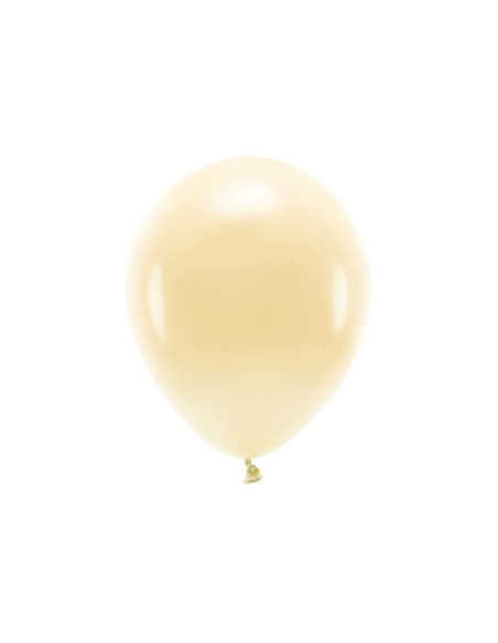 Balony Eco 30cm pastelowe, jasna brzoskwinia (1 op. / 100 szt.)