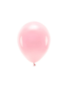 Balony Eco 30cm pastelowe, rumiany różowy (1 op. / 100 szt.)