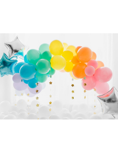 Balony Eco 30cm pastelowe, rumiany różowy (1 op. / 100 szt.)