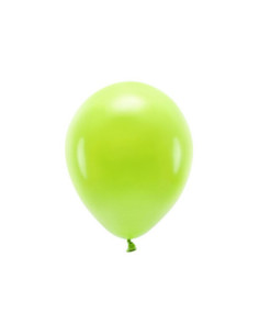 Balony Eco 30cm pastelowe, zielone jabłuszko (1 op. / 100 szt.)