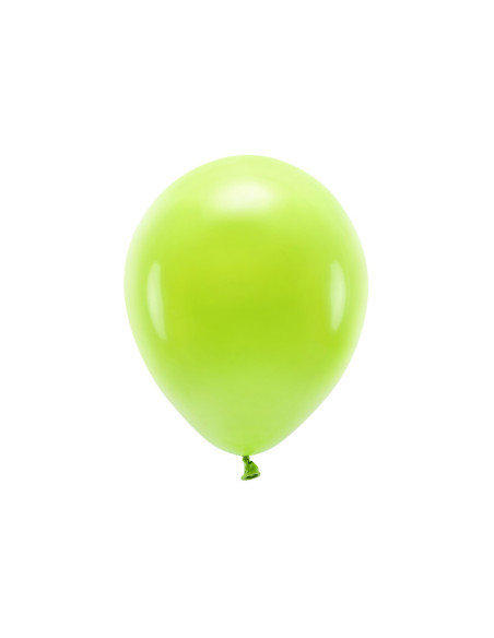 Balony Eco 30cm pastelowe, zielone jabłuszko (1 op. / 100 szt.)