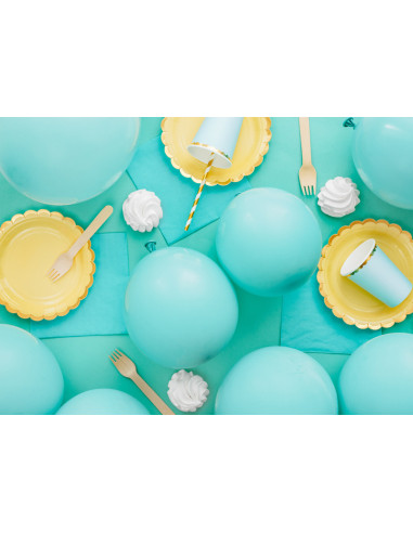 Balony Eco 30cm pastelowe, ciemna mięta (1 op. / 100 szt.)