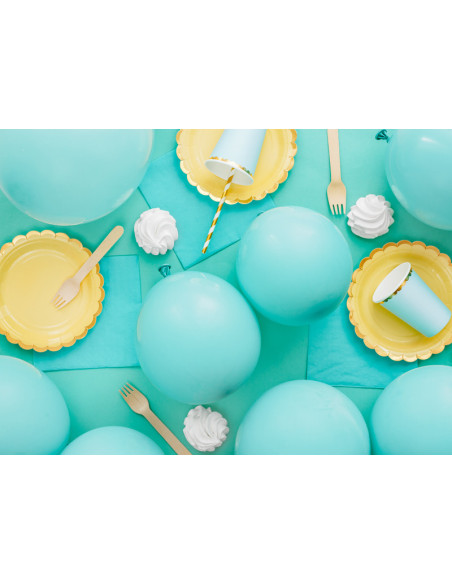 Balony Eco 30cm pastelowe, ciemna mięta (1 op. / 100 szt.)
