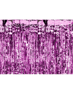 Kurtyna Party, purpurowy, 90 x 250cm