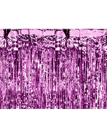Kurtyna Party, purpurowy, 90 x 250cm