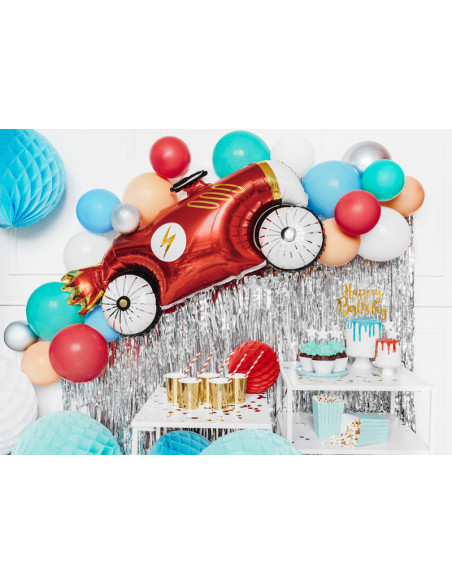 Balony Eco 26cm pastelowe, czerwony (1 op. / 10 szt.)